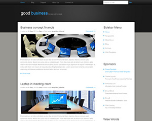 BlackDensity Website Template