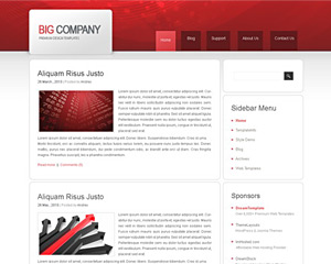 RedHive Website Template